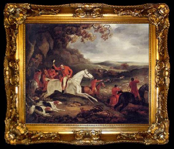 framed  unknow artist Classical hunting fox, Equestrian and Beautiful Horses, 134., ta009-2